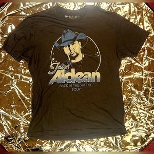 Jason Aldean Large Black t-shirt